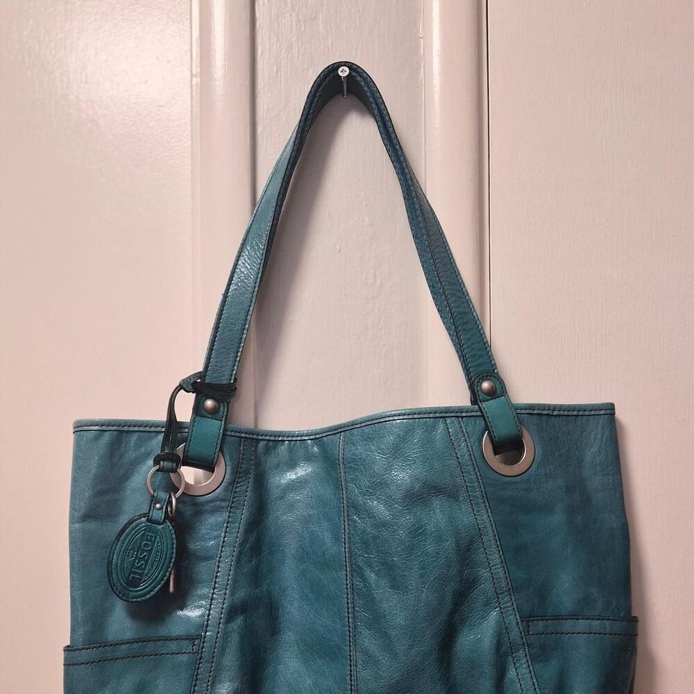Fossil Women's Blue and Green Bag